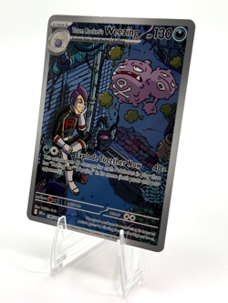 Pokemon Team Rocket’s Weezing Illustration Rare Destined Rivals 199/182 - Image 2