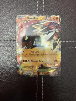 Pokemon TCG - Groudon EX - XY42 - XY Promos - HP Ultra Rare (2015) - Image 1