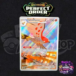 Talonflame 091/088 Perfect Order Illustration Rare Full Art Pokemon Card NM+ - Image 1