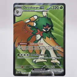 Decidueye Ex 100/088 Perfect Order Ultra Rare Pokemon TCG Full Art NM - Image 2