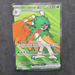 Decidueye Ex 100/088 Perfect Order Ultra Rare Pokemon TCG Full Art NM - Image 4