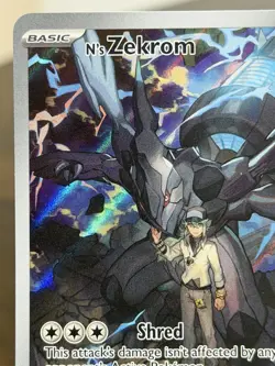 N's Zekrom 031 (Pokemon Center) Me: Mega Evolution Promo Illustration Rare NM - Image 2