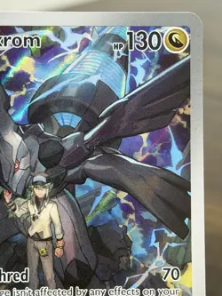 N's Zekrom 031 (Pokemon Center) Me: Mega Evolution Promo Illustration Rare NM - Image 3