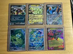 Pokemon Full Art Lot 6 Cards Total Near Mint Condition - Image 1