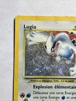 Lugia Neo Genesis 2000 9/111 90 HP Holo Rare Holo French Pokemon TCG Well Played - Image 3