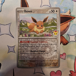 Pokemon Day Eevee Promo Stamped Holo 074/131 - Image 1