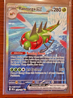 Yanmega ex 228/182 Sv10: Destined Rivals SIR Holo- Pokemon - Image 1