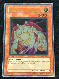 YUGIOH BANISHMENT OF THE RADIANCE EOJ-EN022 1ST ULTIMATE (LP) - Image 1