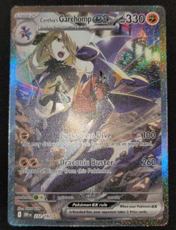 Cynthia’s Garchomp EX 232 SIR MINT - HICO KIM Art-Destined Rivals ENG Pokemon - Image 1