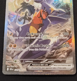 Cynthia’s Garchomp EX 232 SIR MINT - HICO KIM Art-Destined Rivals ENG Pokemon - Image 3