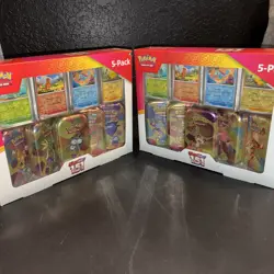 Pokemon TCG Scarlet & Violet 151 Mini Tins 5- Pack Costco Exclusive (lot of 2) - Image 1