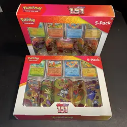 Pokemon TCG Scarlet & Violet 151 Mini Tins 5- Pack Costco Exclusive (lot of 2) - Image 4
