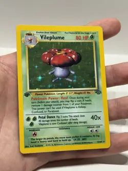 Pokemon TCG Vileplume 15/64 1st Edition Jungle Set Holo - Near Mint NM - Image 2