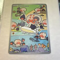 Pokemon Clobbopus 207/191 Surging Sparks Illustration Rare Holo 70HP - Image 1