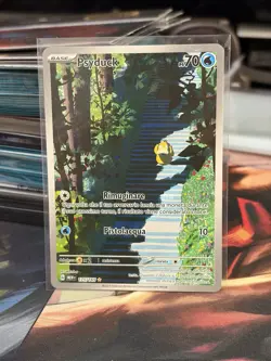 🌱Psyduck Illustration Rare 175/165 - Carta Pokemon 151 PSA Near Mint ITA🌱 - Image 1