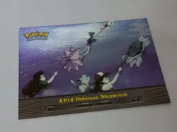 2000 Topps Pokemon TV #EP16 Pokemon Shipwreck Holo Foil LP FREE SHIPPING! - Image 2