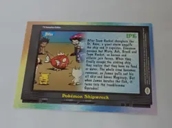 2000 Topps Pokemon TV #EP16 Pokemon Shipwreck Holo Foil LP FREE SHIPPING! - Image 3