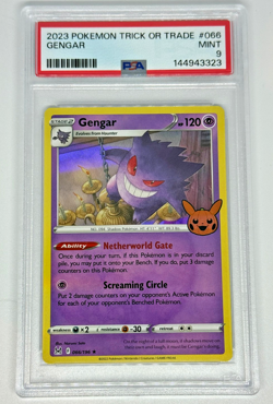 2023 Gengar #066 Pokemon Trick or Trade PSA 9 - Image 1