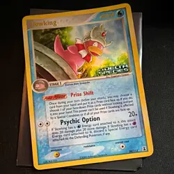 Pokemon TCG Slowking 28/113 EX Delta Species Delta Species Holo Rare Eng HP 80 - Image 1