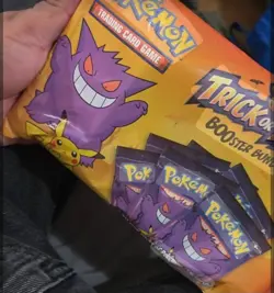 Pokemon TCG Trick or Trade Booster Bundle Gengar Pikachu English Box - Image 1