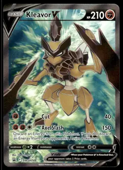 Pokemon TCG SWSH: Sword & Shield Promo Cards #SWSH248 Kleavor V (Full Art) NM - Image 1