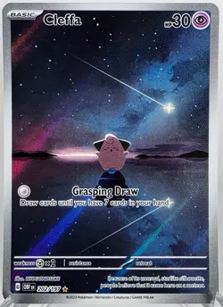 Cleffa - 202/197 - SV03: Obsidian Flames (OBF) Pokemon Card TCG NM - Image 1