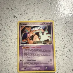 Pokemon TCG Deoxys Normal Forme Movie Promo Holo Rare 16/107 70 HP English - Image 1
