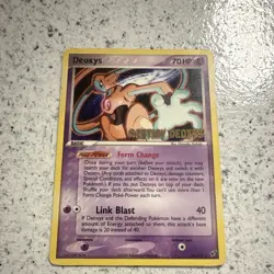 Pokemon TCG Deoxys Normal Forme Movie Promo Holo Rare 16/107 70 HP English - Image 2