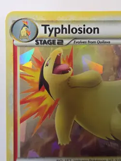 Pokemon TCG Typhlosion 32/123 Deck Exclusives Cracked Ice Holo Rare NM - Image 4