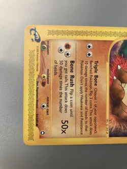 Marowak #54/147 Aquapolis 2002 WOTC Regular Non-Holo Uncommon e-Card LP - Image 5