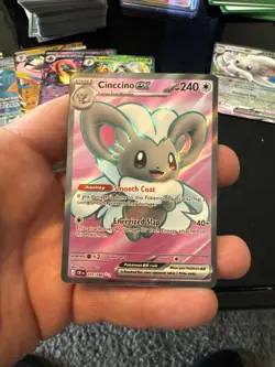 Pokemon TCG Cinccino Full Art 105/086 Chaos Rising Ultra Rare NM - Image 1