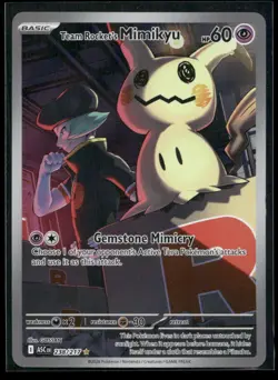 Team Rocket's Mimikyu 238/217 Ascended Heroes Holo NM/M Pokemon - Image 1