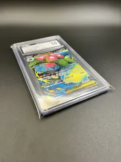 CGC 10 Mega Venusaur ex M1l Mega Brave 076/063 SR Holo JP 2025 TCG - Image 3
