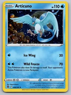 Articuno (Cosmos Holo) 036/195 Holo Miscellaneous Cards & Products Pokemon Holo - Image 1
