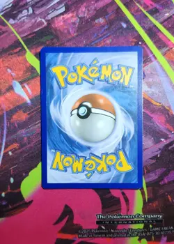 HD Swirl 🌀 Bellossom 4/98 Cosmos Holo Heavily Bleed Error Rare Pokemon TCG ✨ - Image 5