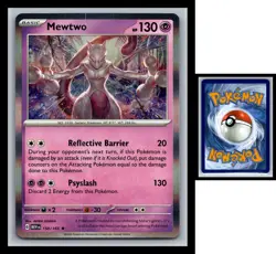 Pokemon TCG 151 Mewtwo 150/165 NM Holo - Image 3