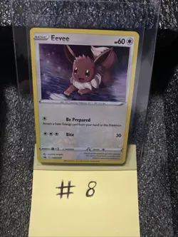 Eevee #SWSH127 Sword & Shield Black Star Promo Cosmos Holo Pokemon TCG - Image 1