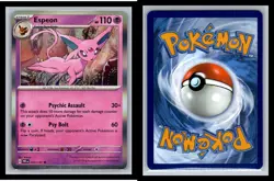 Pokemon TCG Prismatic Evolutions Espeon 033/131 NM Holo - Image 3