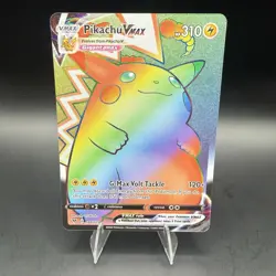 Pikachu VMAX 188/185 Vivid Voltage Secret Rare Holo Pokemon Card TCG Rainbow - Image 1