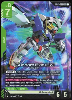 Gundam Exia (EX) [EB01 - EB01-022]ENGundam Card GameEternal Nexus - Image 1