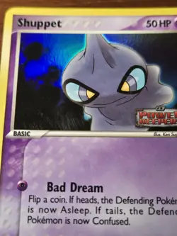 Shuppet 61/108 Power Keepers Stamped Holo Pokemon Card - MP - Image 3