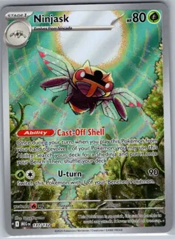 Ninjask - 137/132 ME01: Mega Evolution - Pokemon Card - NM - Image 1