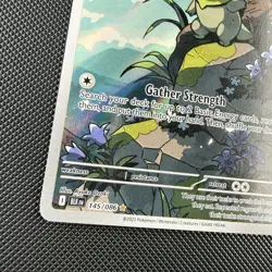 Pokemon TCG Axew 145/086 SV: Black Bolt Holo Illustration Rare Card - Image 5