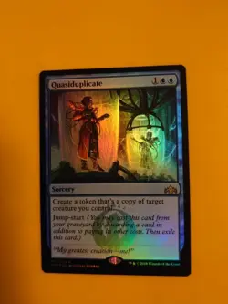 MTG Card. Quasiduplicate rare foil GRN Sorcery - Image 1