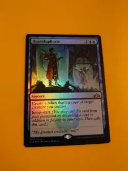 MTG Card. Quasiduplicate rare foil GRN Sorcery - Image 4
