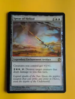 Spear of Heliod. FOIL Theros rare Magic the Gathering Card. - Image 2