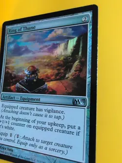 Ring of Thune. FOIL M13 Artifact equipment Magic the Gathering Card. - Image 4