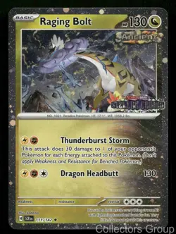 RAGING BOLT (COSMO HOLO) (BEST BUY) 111/142 HOLO CARDS & PRODUCTS POKEMON NM/M - Image 1