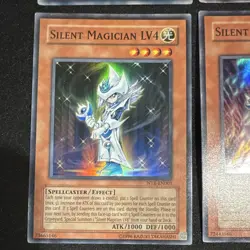 Yu-Gi-Oh! 4 Card Lot Foil 1st Ed Cybernetic + Silent Magician Mystic Swordsman - Image 4
