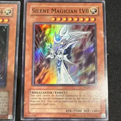 Yu-Gi-Oh! 4 Card Lot Foil 1st Ed Cybernetic + Silent Magician Mystic Swordsman - Image 5